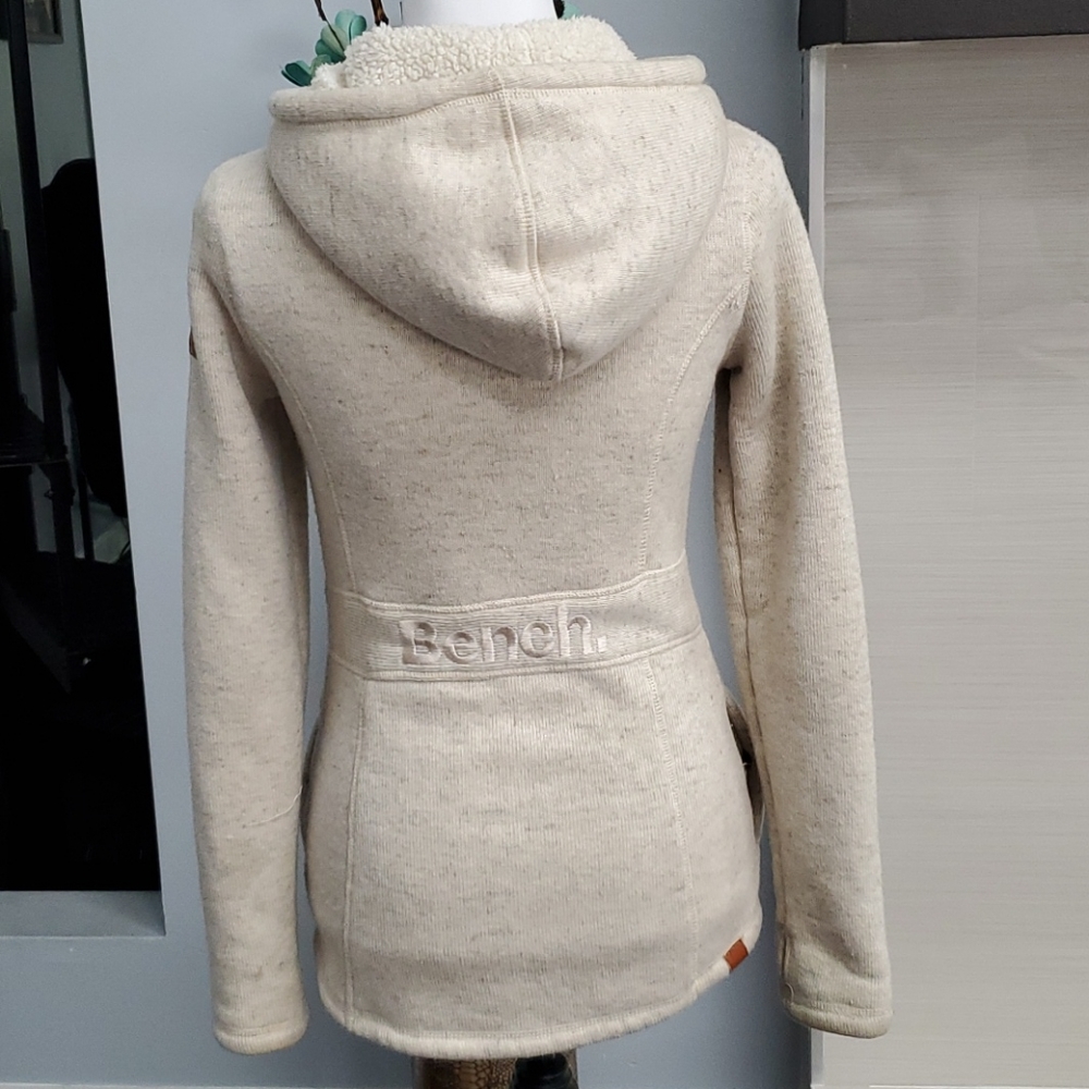 Bench Chilbee Sherpa Lined Knit Toggle Loop Jacket - image 5